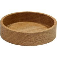 LindDNA - Wood Box Circle, Ø 11 x H 3 cm, Eiche natur von LindDNA