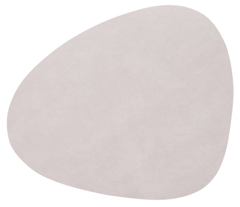 LIND DNA Platzset NUPO Tischset Curve L oyster white 37 x 44 cm, Table Mat Curve L Nupo Oyster White von LIND DNA