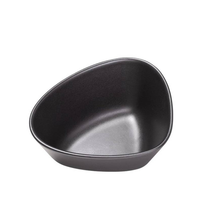 LIND DNA Schale Curve Stoneware Bowl M black, Stoneware, (Bowls), Stoneware Bowl M 1Pc Black von LIND DNA