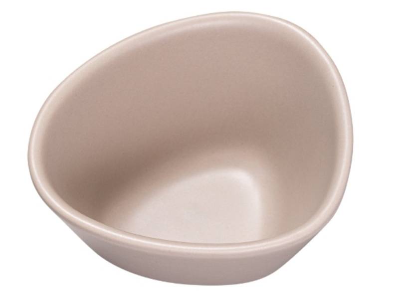 LIND DNA Schale Curve Stoneware Bowl S sand, Stoneware, (Bowls), Stoneware Bowl S 1Pc Sand von LIND DNA