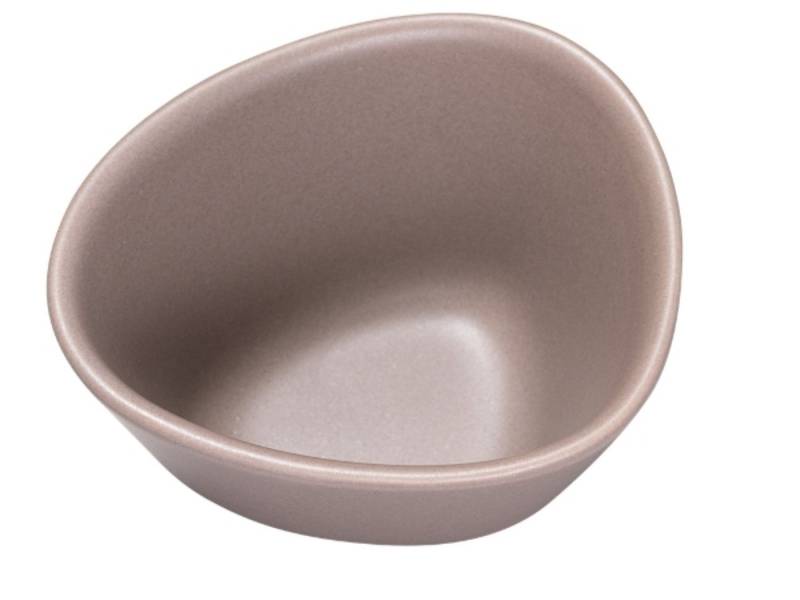 LIND DNA Schale Curve Stoneware Bowl S warm grey, Stoneware, (Bowls), Stoneware Bowl S 1Pc Warm Grey von LIND DNA