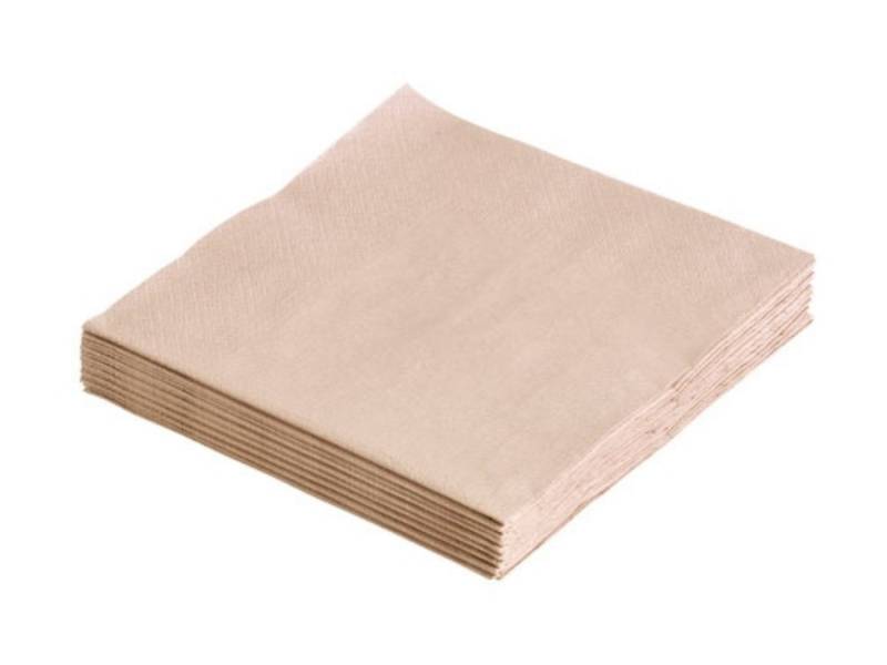 LIND DNA Papierserviette DNA Papier-Servietten sand 33 x 33 cm (20 Stück) von LIND DNA