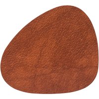 Lind DNA - Glasuntersetzer Curve, Bull cognac von Lind DNA