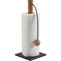 Lind DNA - String Küchenrollenhalter 30 cm, Hippo anthrazitschwarz von Lind DNA