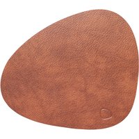 LindDNA - Tischset Curve L, Bull cognac von LindDNA