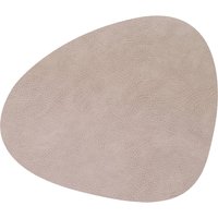 Lind DNA - Tischset Curve L, Hippo warm grey von Lind DNA