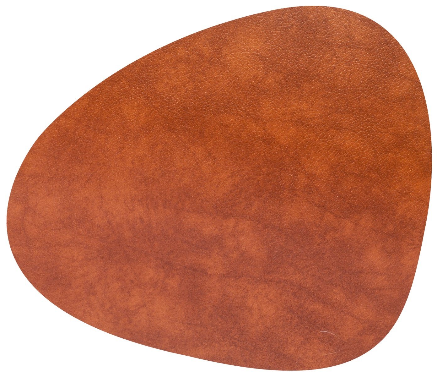 Platzset, BULL Tischset Curve L cognac 37 x 44 cm, LIND DNA von LIND DNA