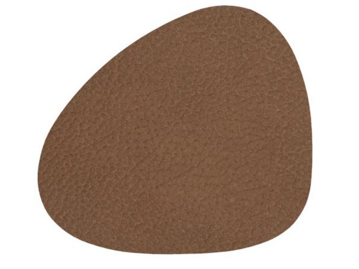 Platzset, HIPPO Untersetzer Curve brown 11 x 13 cm, LIND DNA von LIND DNA