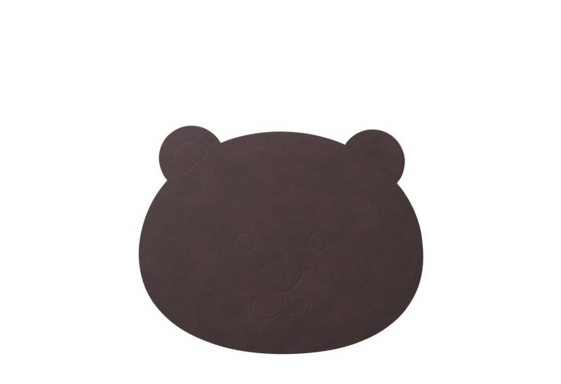 Platzset, LIND DNA, LindDNA Kinder Tischset BEAR TABLE MAT - Purple von LIND DNA