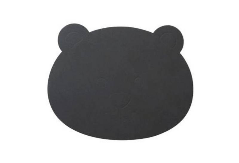 LIND DNA Platzset Lind DNA Tischset BEAR 38x30cm Nupo anthrazit 9831 von LIND DNA