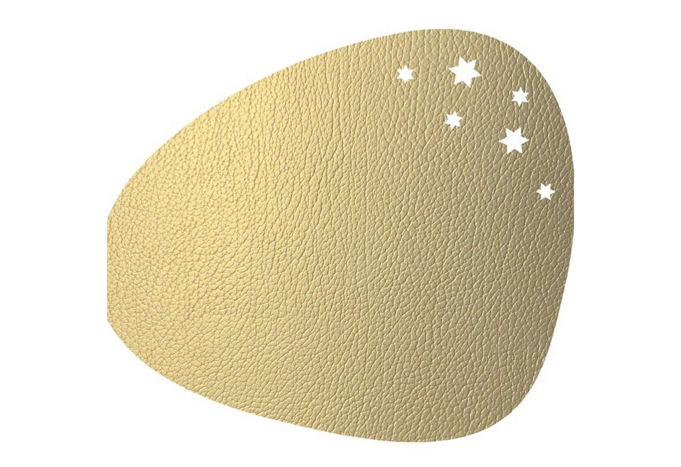 LIND DNA Platzset Lind DNA Tischset Curve Star L Hippo gold 37x44cm LIND DNA Platzset Lind DNA Tischset Curve Star L Hippo gold 37x44cm von LIND DNA