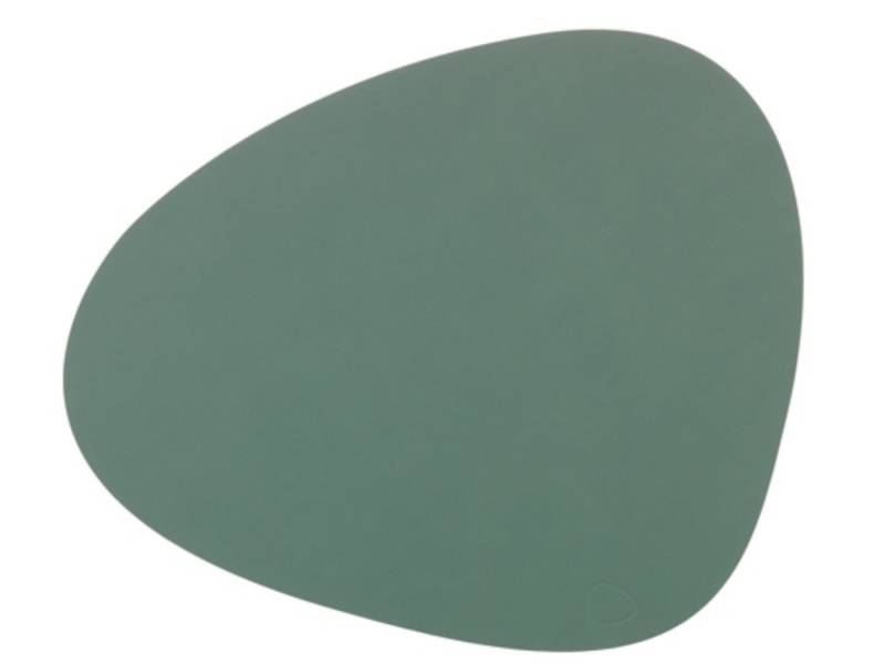 LIND DNA Platzset NUPO Tischset Curve L pastel green 37 x 44 cm, Table Mat Curve L Nupo Pastel Green von LIND DNA