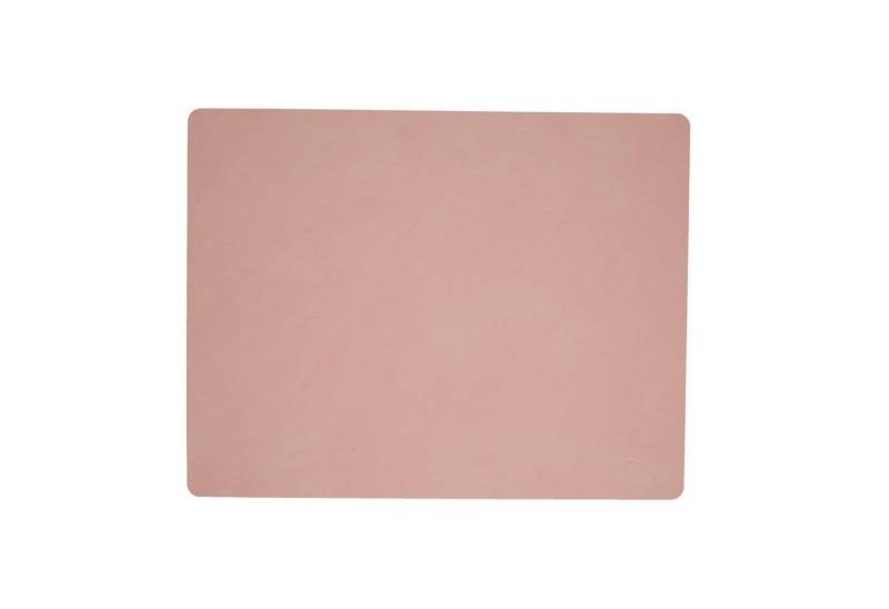 LIND DNA Platzset Tischset eckig L 35x45cm Nupo rose 98323 von LIND DNA