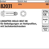 Lindapter - Hohlraumdübel r 82031 6-ktschraube hb 20-2 (120/60) a 4 1 Stück von LINDAPTER