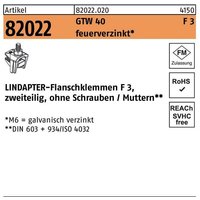 Lindapter - Flanschklemme r 82022 gtw 40 f 3 m 8 / 25 feuerverzinkt von LINDAPTER