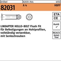 Hohlraumdübel r 82031 hbff 10-3 ( 90/64) a 4 Hohlraumdübel r 82031 hbff 10-3 ( 90/64) a 4 von LINDAPTER