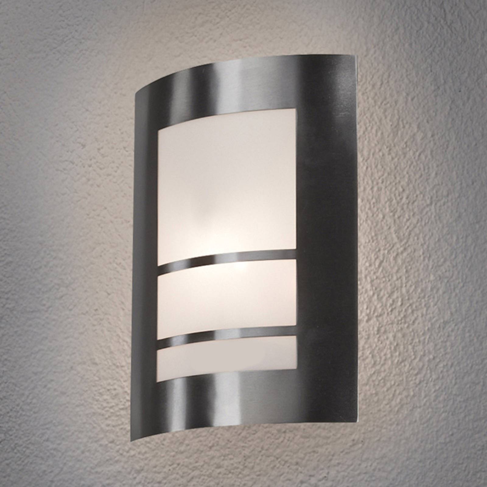 Außenwandleuchte Katalea in Silber Außenwandleuchte Katalea in Silber von LINDBY