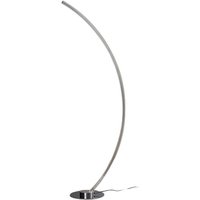 Lindby - led Stehlampe (Bogenleuchte) 'Amaro' aus Metall dimmbar mit Fernbedienung für Wohnzimmer & Esszimmer von von LINDBY