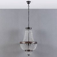 [GEBRAUCHT] B-Ware Lindby Hängeleuchte Jorve Kristallleuchte Kronleuchter Pendelleuchte Lampe G9551 von LINDBY