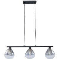 [GEBRAUCHT] B-Ware Lindby Hängeleuchte Pendelleuchte Lampe Schwarz Glas Länge 75 Cm Leuchte Spot von LINDBY
