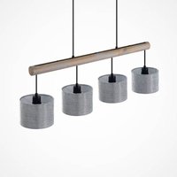 [GEBRAUCHT] B-Ware Lindby Scavi Hängeleuchte Deckenlampe Pendelleuchte Lampe Vierflammig E27 Grau von LINDBY