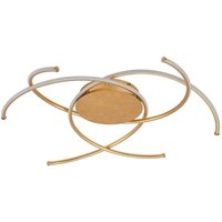 [GEBRAUCHT] B-Ware Lindby Yareli Led Deckenlampe Deckenleuchte Leuchte Lampe 70 Cm Wohnzimmer Gold von LINDBY