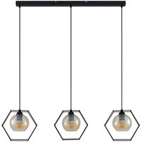 Lindby - gebraucht] [gebrauchtes produkt] Dajanira Pendelleuchte Dreiflammig Amber Pendellampe Leuchte Lampe B-Ware von LINDBY