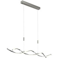 Gebraucht] Hängeleuchte Hängelampe Pendelleuchte Pendellampe Lindby Led Auron 2x12 w Nickel B-Ware von LINDBY