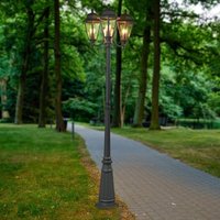 [GEBRAUCHT] Lindby 3 Flammiger Kandelaber Laterne Lampe Wegleuchte Leuchte Edana Grafitg189 B-Ware von LINDBY