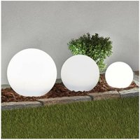 [GEBRAUCHT] Lindby 3er Set Led Solarlampen Solarleuchten Gartenlampe Leuchte Lago Kugeln387 B-Ware von LINDBY