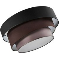 [GEBRAUCHT] Lindby Deckenlampe Melia Hängelampe Lampe Leuchte 3-flammig E27 schwarz braun von LINDBY