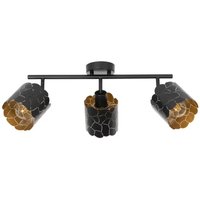 [GEBRAUCHT] Lindby Deckenleuchte Aralena Schwarz Gold Länge 70 Cm Deckenlampe Lampe Leuchte B-Ware von LINDBY