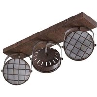 Lindby - gebraucht] Dreiflammige Led Deckenlampe Tamin Rostbraun Deckenlampe Deckenlicht G9 B-Ware von LINDBY