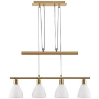 Lindby - gebraucht] Esszimmer-Hängeleuchte Simeon Hängeleuchte Lampe Leuchte E14 messing m597 von LINDBY