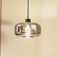 [GEBRAUCHT] Lindby Hängeleuchte Hildur 1 Flg ø28,5 Cm Rauchgrau Glas Deckenlampe Lampe Spot B-Ware von LINDBY