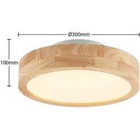 [GEBRAUCHT] Lindby Lanira Led Deckenlampe Hängelampe Lampe Leuchte 17,5 W Eichenholz 30 Cm547 B-Ware von LINDBY