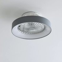 [GEBRAUCHT] Lindby Led Deckenventilator Mace Grau Leise 47 Cm Ventilator Lüfter Deckenlüfter B-Ware von LINDBY