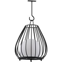 [GEBRAUCHT] Lindby Led Solarleuchte Kelda Schwarz Alu 38 Cm Dimmbar Deckenlampe Leuchte B-Ware von LINDBY