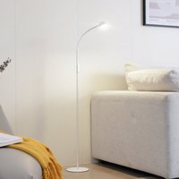 [GEBRAUCHT] Lindby Led Stehleuchte Maori Weiß Metall Cct Dimmbar Stehlampe Lampe Leuchte B-Ware von LINDBY