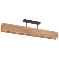 [GEBRAUCHT] Lindby Malwin Holz Deckenlampe Deckenlampe Lampe Leuchte Lang 6 Flammig Gu10 B-Ware von LINDBY