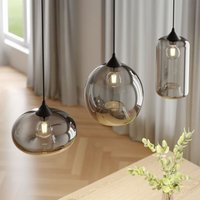 [GEBRAUCHT] Lindby Marla Pendelleuchte Hängelampe Deckenlampe Lampe 3-flammig E27 rauchg751 von LINDBY
