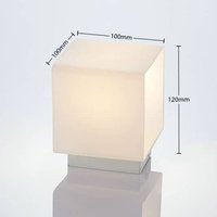 [GEBRAUCHT] Lindby Nanda Glas Wandleuchte Eckig Wandleuchte Wandlicht Deko Bilderleuchte G9 B-Ware von LINDBY