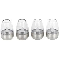 [GEBRAUCHT] Lindby Pedas LED-Solar-Tischleuchten Solarleuchte Solarlampe Tischlampe 10er Set von LINDBY