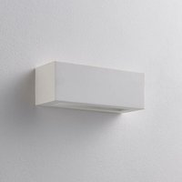 [GEBRAUCHT] Lindby Tjada Wandleuchte Wandleuchte Lampe Leuchte Licht G9 Led Eckig Gips Weiß B-Ware von LINDBY