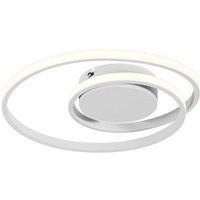 Neuwertig] Lindby Kyron led Deckenlampe Deckenlampe Deckenlicht Lampe Leuchte led Weiss M711 von LINDBY