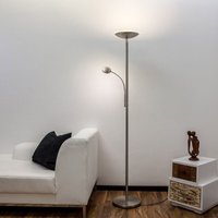 [GEBRAUCHT] Malea Led Deckenfluter Deckenlampe Deckenleuchte Lampe Leuchte Lesearm Nickel B-Ware von LINDBY