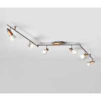 Lindby - gebraucht] 6 Flammige Led Holz Deckenlampe Marena Deckenlampe Deko Deckenlicht 253 B-Ware von LINDBY