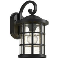 Lindby - gebraucht] Ankea Außenwandleuchte Außenleuchte Lampe Laterne Leuchte E27 Schwarz B-Ware von LINDBY