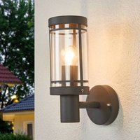 Lindby - gebraucht] AußenWandleuchte Außenwandleuchte Lampe Leuchte Djori in Dunkelgrau von LINDBY