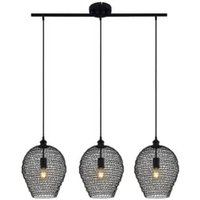 Lindby - gebraucht] Benja Pendellampe Hängeleuchte Hängelampe Deckenlampe Dreiflammig Schwarz B-Ware von LINDBY